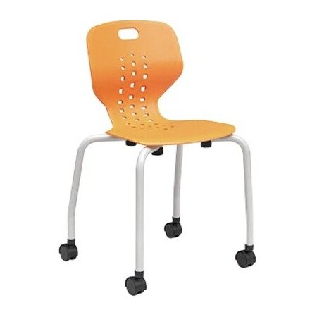 Paragon Furniture 14I 4 Leg Emoji Chair, Casters EMOJI-4L14C